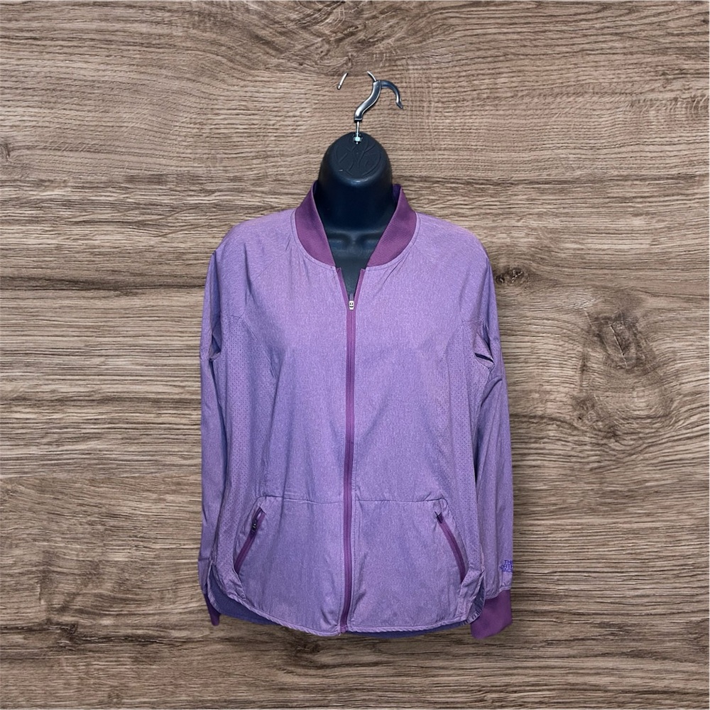 The North Face Women's Purple Zip Lightweight Jacket